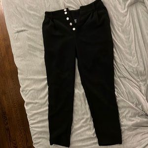 Shein velvet high waisted pants